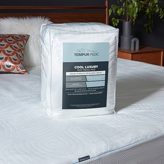 Tempur-Pedic Cool Luxury Waterproof Deep Pocket Mattress Pad