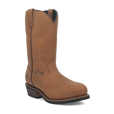Wolverine Mens Overpass Waterproof Flat Heel Work Boots, Color