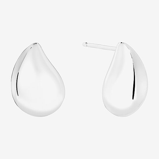 Sterling Silver 15.2mm Stud Earrings