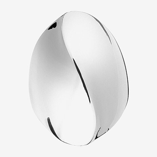 Womens Sterling Silver Cocktail Ring