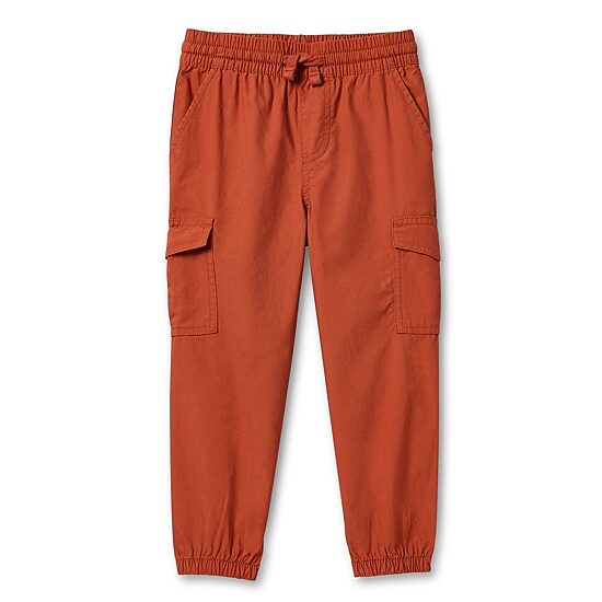 Okie Dokie Toddler & Little Boys Drawstring Waist Straight Cargo Pant