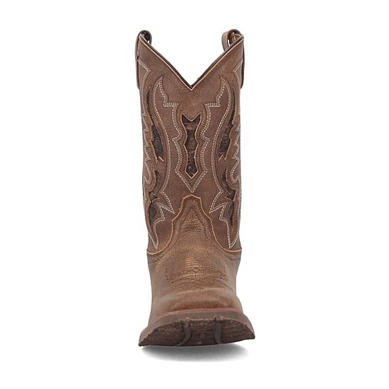 Laredo Mens Martie Flat Heel Cowboy Boots