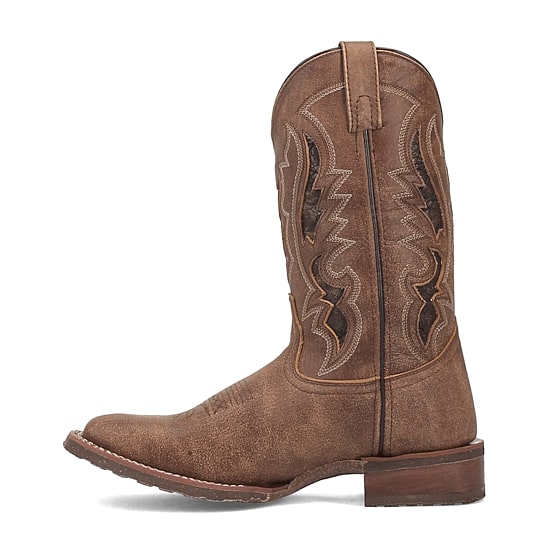 Laredo Mens Martie Flat Heel Cowboy Boots