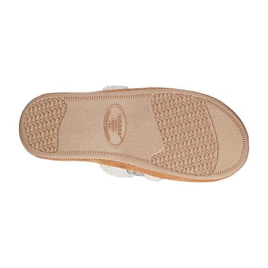 Isotoner Clara Recycled Berber Womens Memory Foam Slip-On Slippers