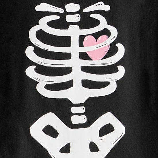 Carter's Halloween Toddler Girls Rib Round Neck Long Sleeve 2-pc. Pajama Set