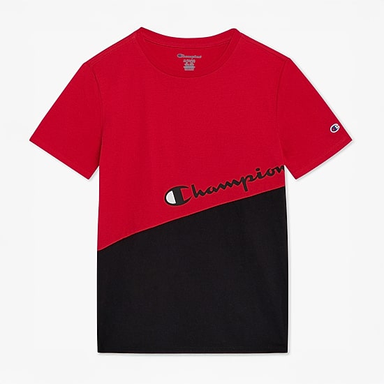 Champion Big Kid Boys Crew Neck Short Sleeve Regular Fit Graphic T-Shirt