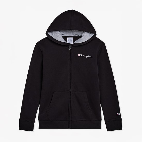 Champion Big Kid Boys Long Sleeve Embroidered Fleece Zipper Active Hoodie