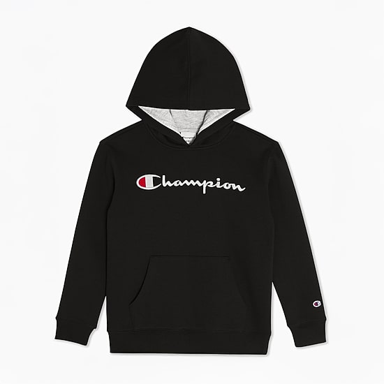 Champion Big Kid Boys Long Sleeve Embroidered Fleece Active Hoodie