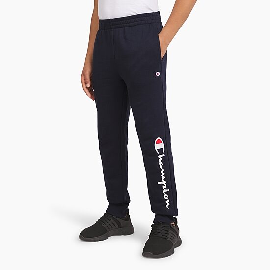 Champion Big Kid Boys Cuffed Mid Rise Regular Fit Fleece Jogger Pant