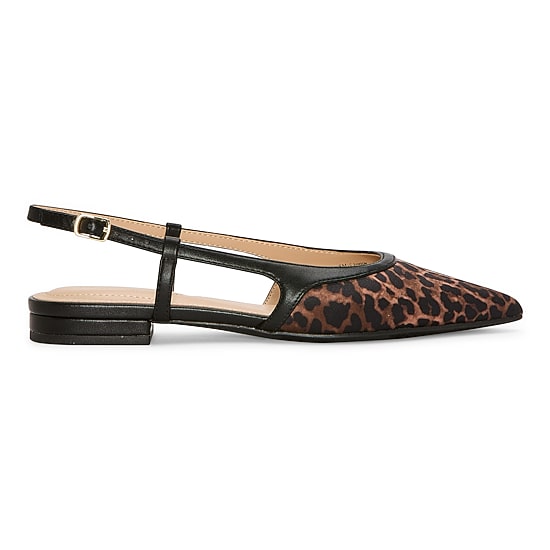 Liz Claiborne Samson Womens Pointed Closed Toe Ballet Flats