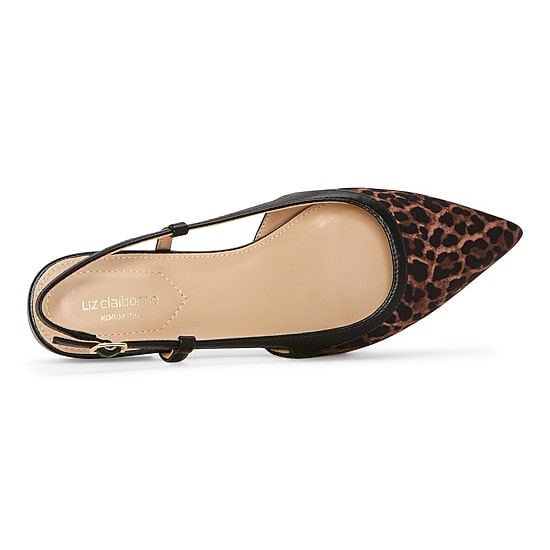 Liz Claiborne Samson Womens Pointed Closed Toe Ballet Flats