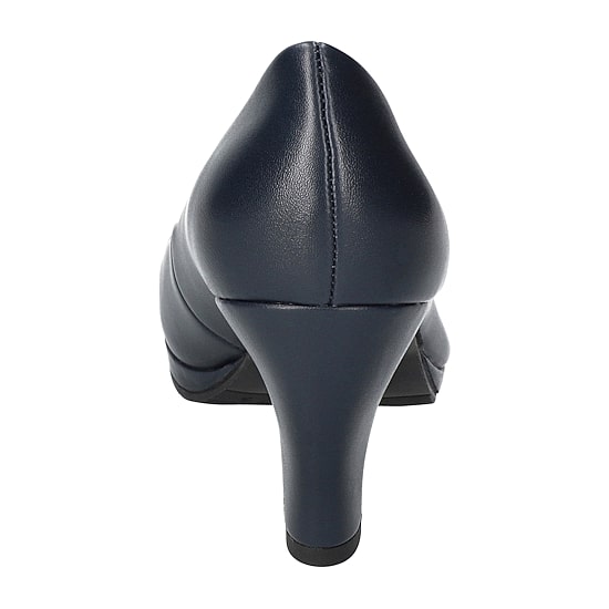 Easy Street Equinox Womens Round Closed Toe Stiletto Heel Pumps Narrow Width