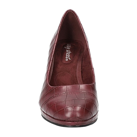 Easy Street Equinox Womens Round Stiletto Heel Pumps
