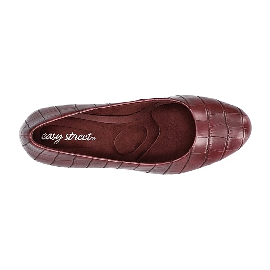 Easy Street Equinox Womens Round Stiletto Heel Pumps