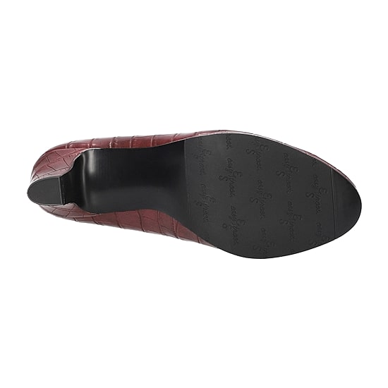 Easy Street Equinox Womens Round Stiletto Heel Pumps