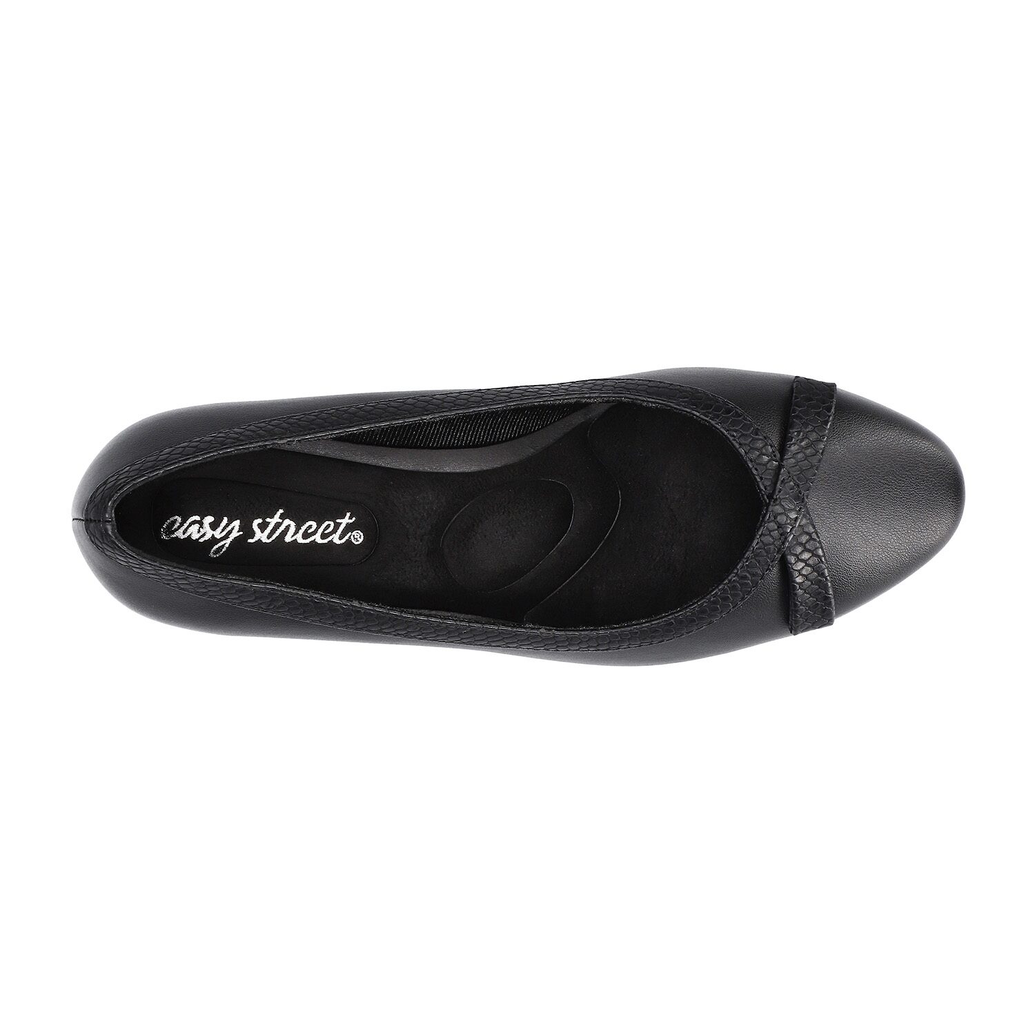 Easy Street Kata Womens Round Closed Toe Stiletto Heel Pumps