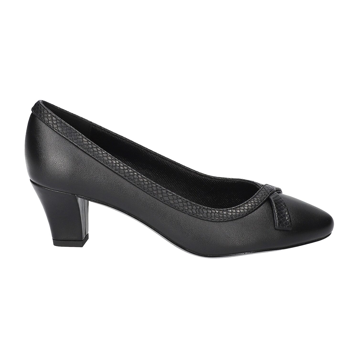 Easy Street Kata Womens Round Closed Toe Stiletto Heel Pumps