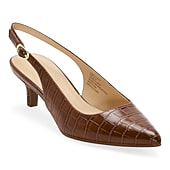Liz Claiborne Keith Womens Pointed Closed Toe Kitten Heel Pumps