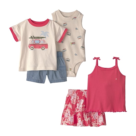 Carter's Baby Boys Knit 3-pc. Short Set