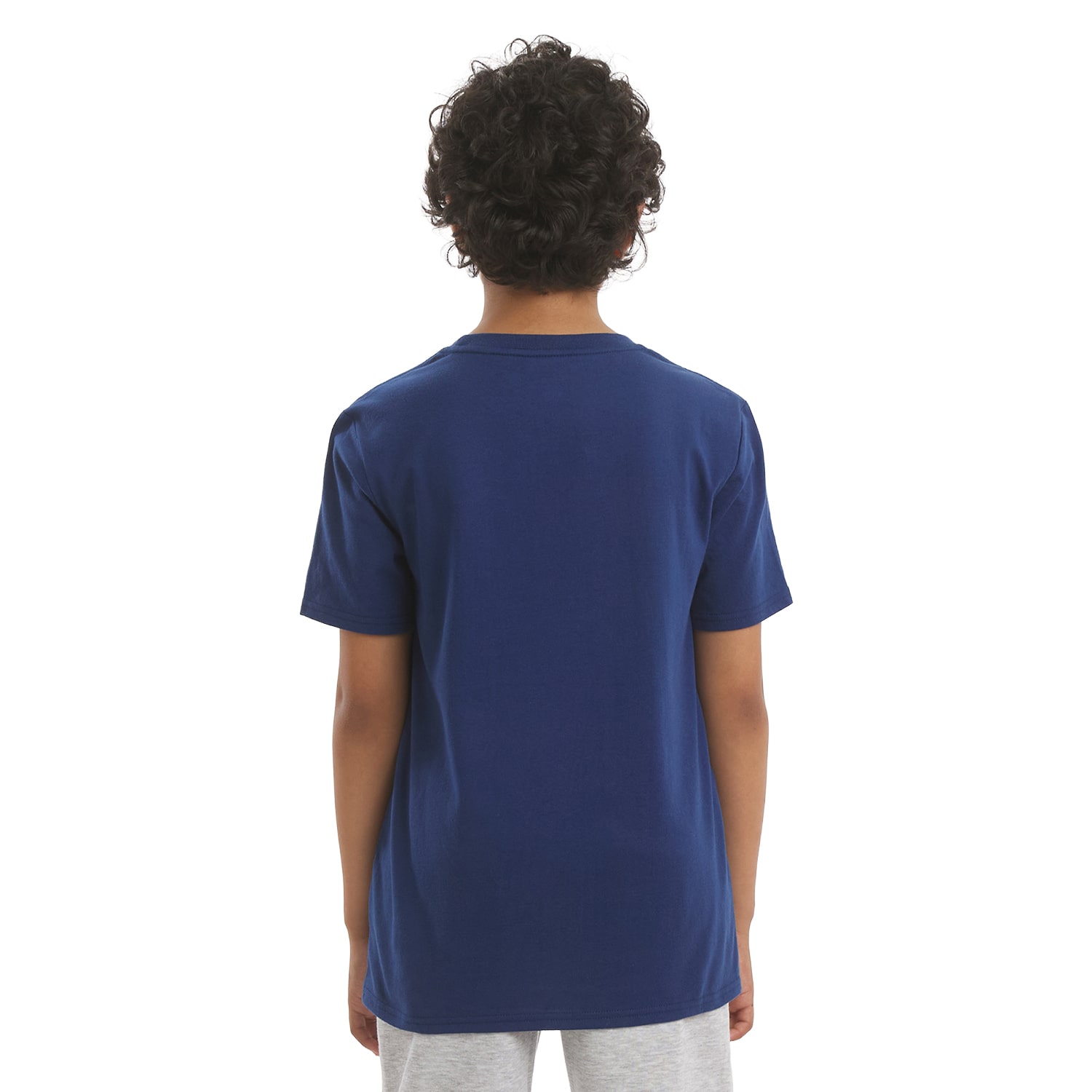 Champion Big Kid Boys Crew Neck Short Sleeve Classic Fit Graphic T-Shirt