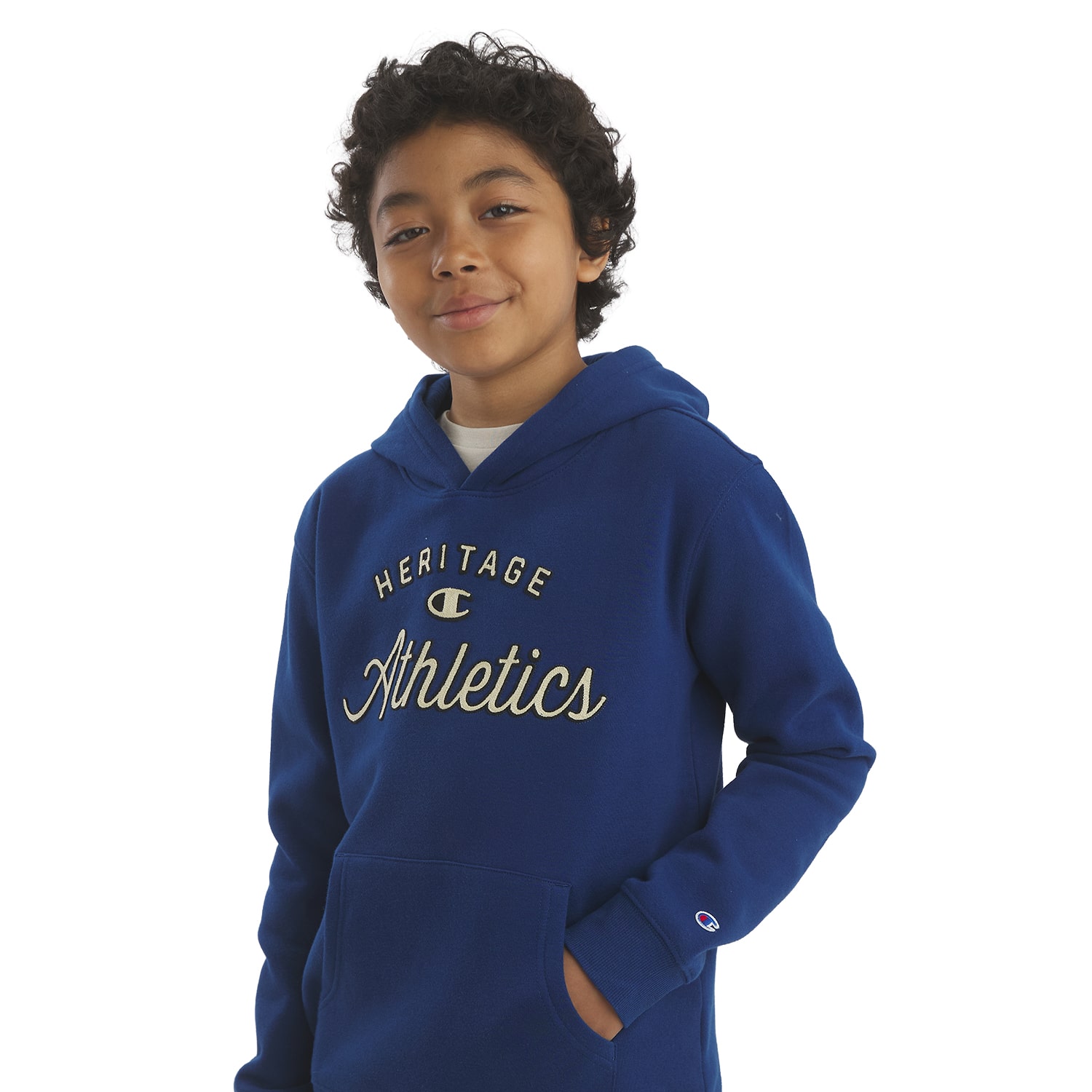 Champion Big Kid Boys Long Sleeve Fleece Active Hoodie