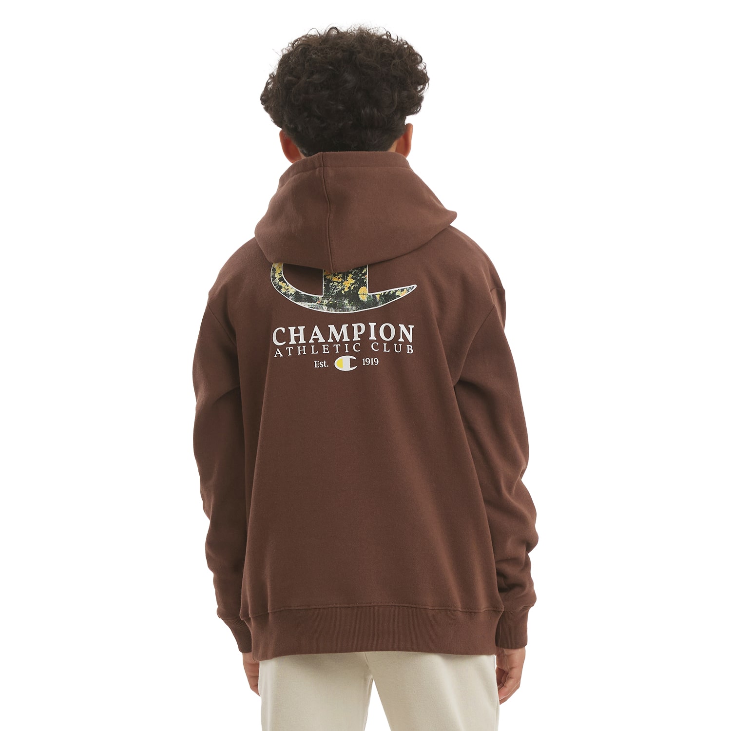 Champion Big Kid Boys Long Sleeve Fleece Active Hoodie