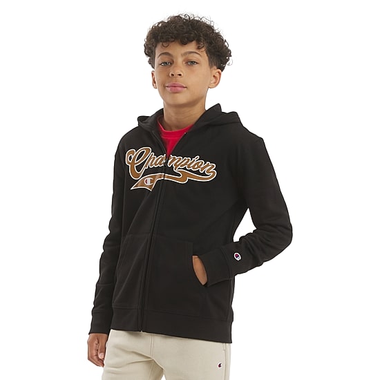 BOYS ロンT yamepi Champion Big Kid Boys Long Sleeve Fleece Zipper Active Hoodie