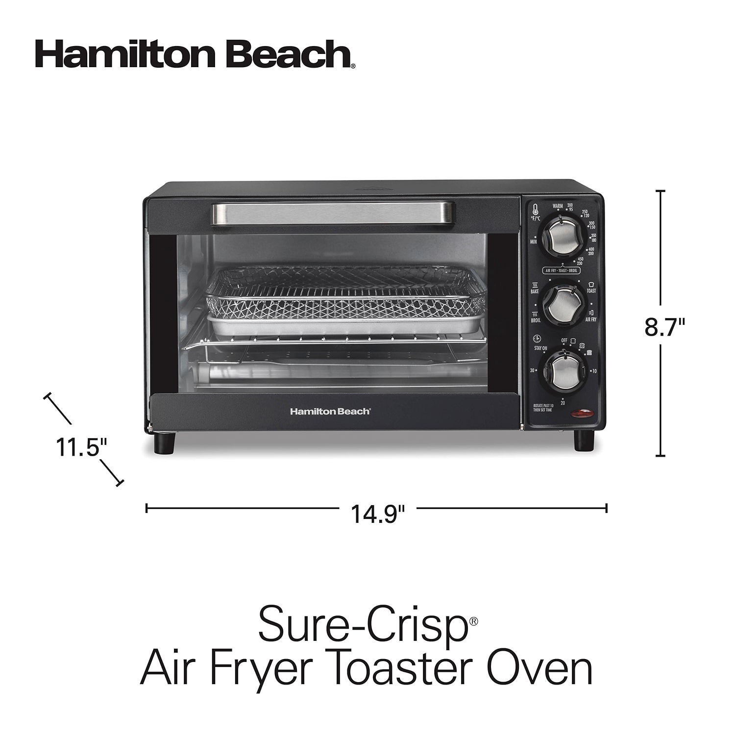 Hamilton Beach Sure Crisp Air Fryer