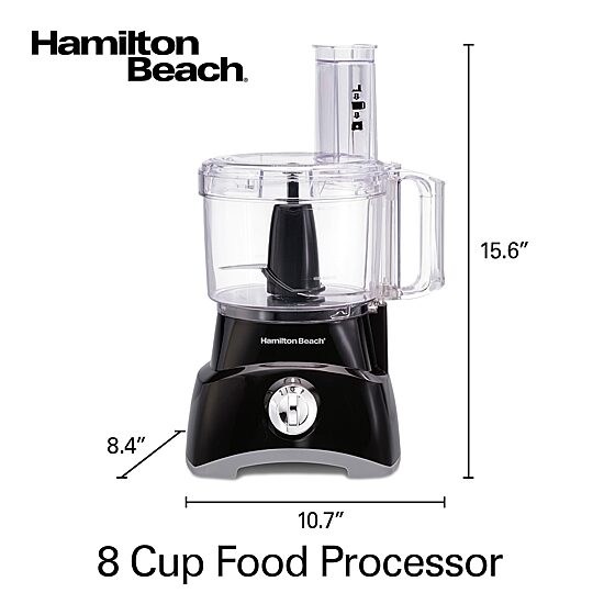 Hamilton Beach 8 Cups Bpa Free Food Processor