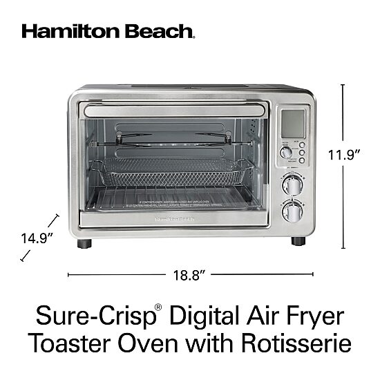 Hamilton Beach Sure Crisp Toaster Oven