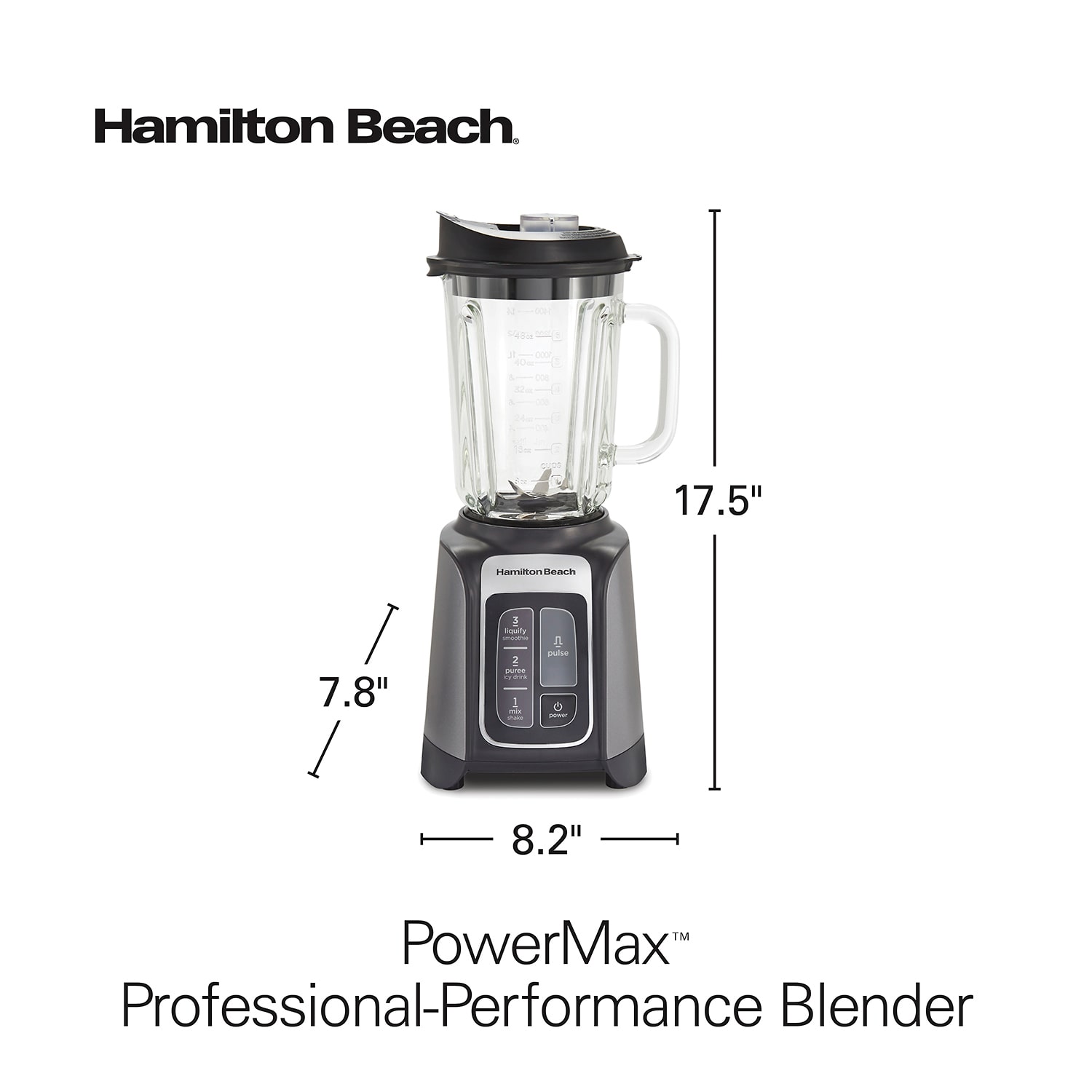 Hamilton Beach Powermax 3-Speed Blender