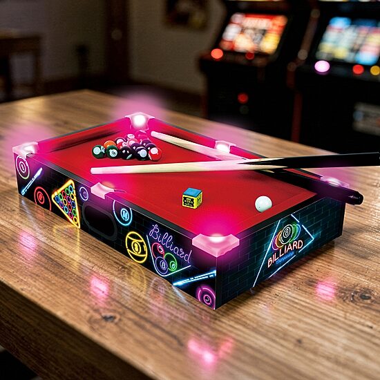 Retro Arcade Desktop Pool Table Game