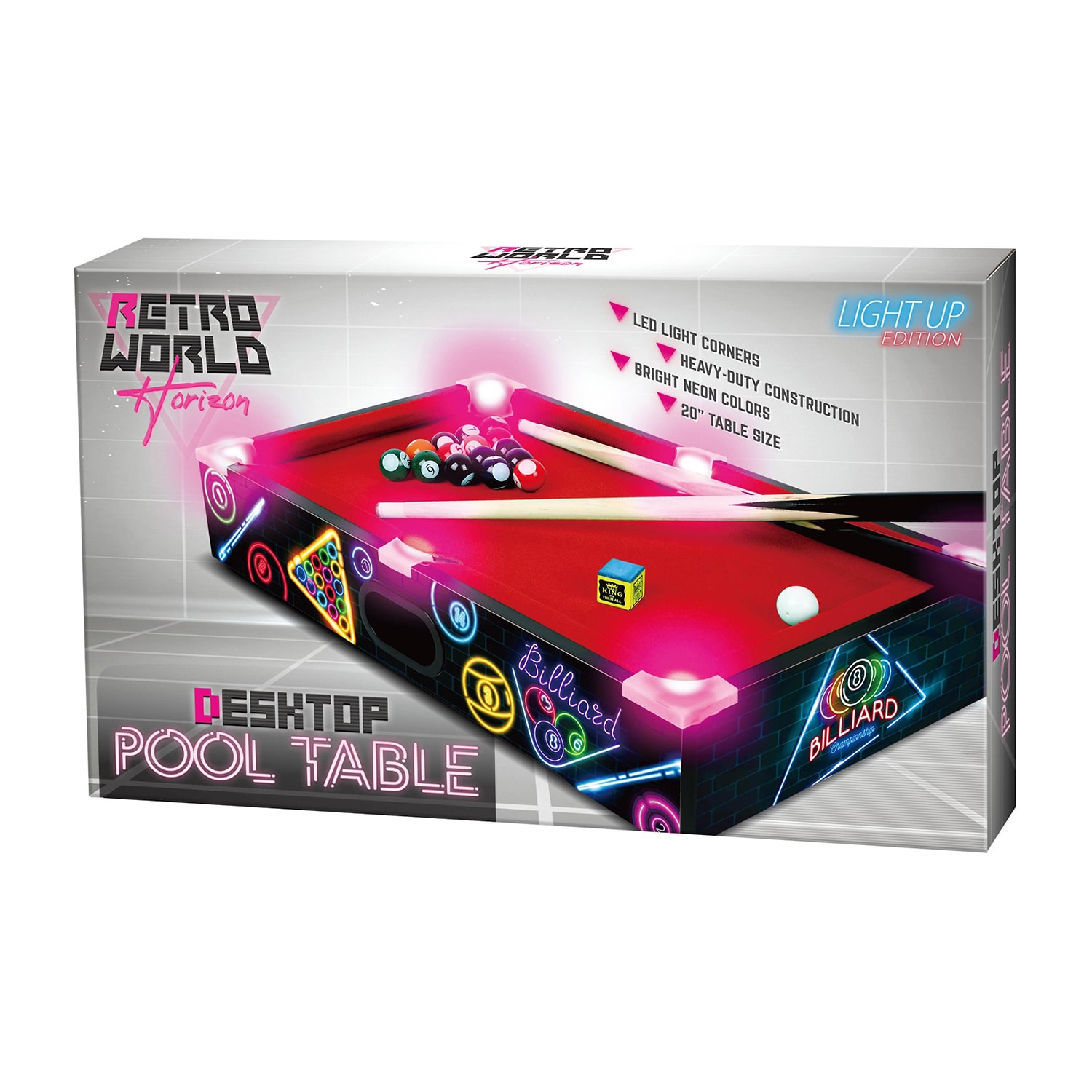 Retro Arcade Desktop Pool Table Game
