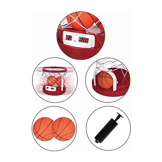 Retro Arcade Runaway Basketball Game