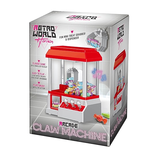Retro Arcade Claw Machine
