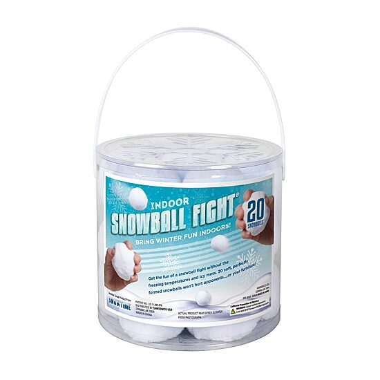 Indoor Snowball Fight Game