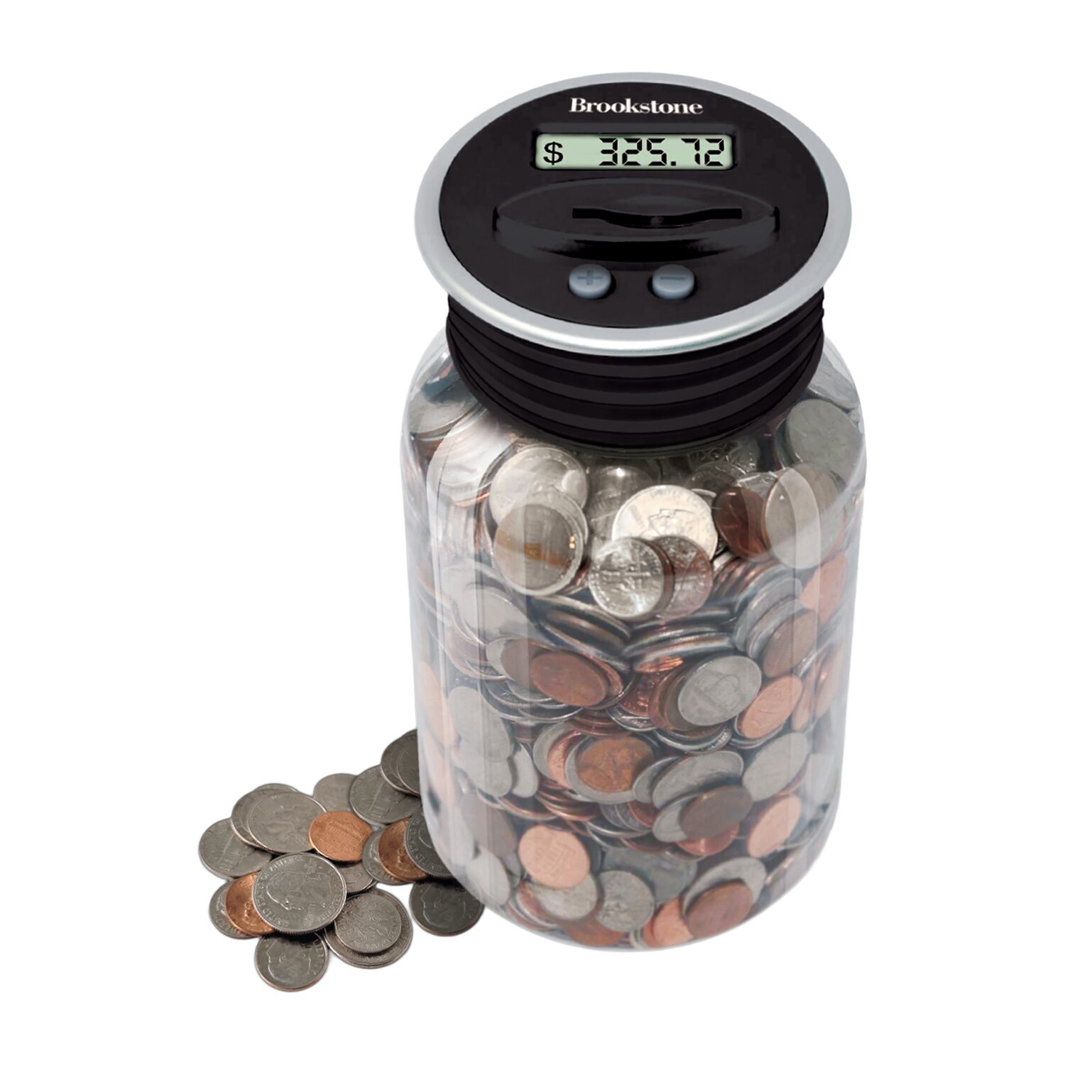 Brookstone Digital Coin Counting Bank