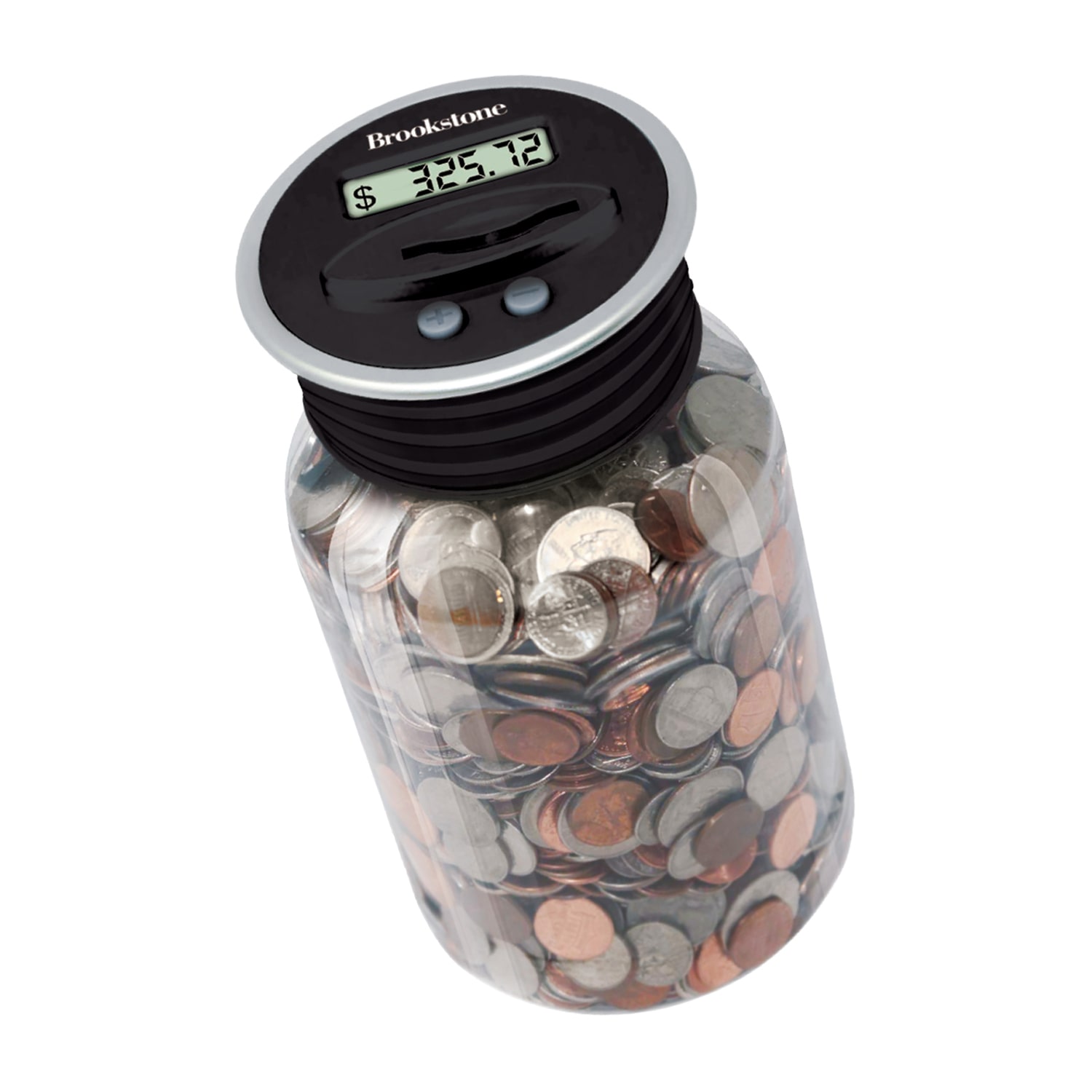 Brookstone Digital Coin Counting Bank