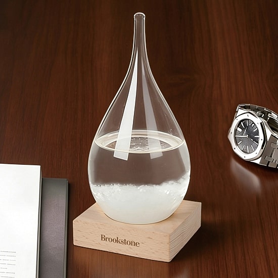 Brookstone Storm Glass Weather Predictor