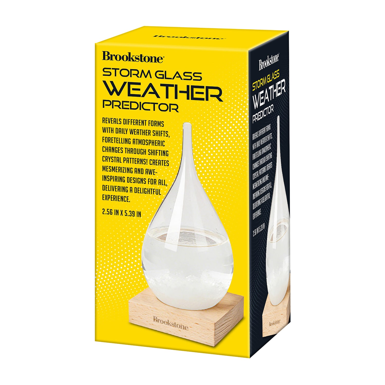 Brookstone Storm Glass Weather Predictor
