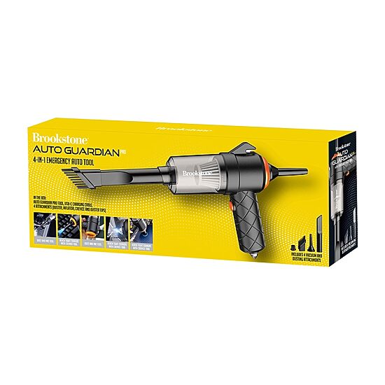 Brookstone 4-in-1 Auto Vacuum