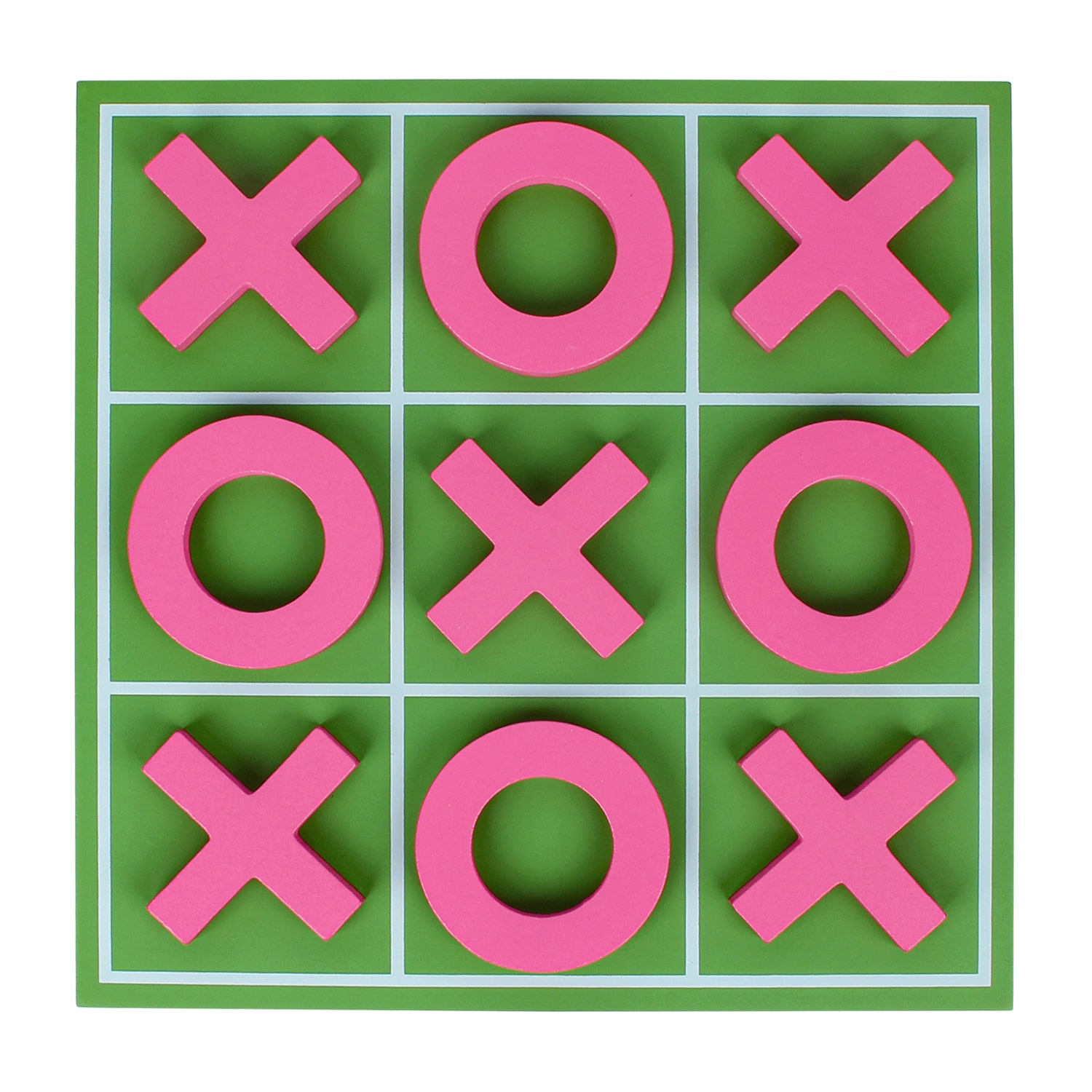 Merry Merry Tic Tac Toe Table Game