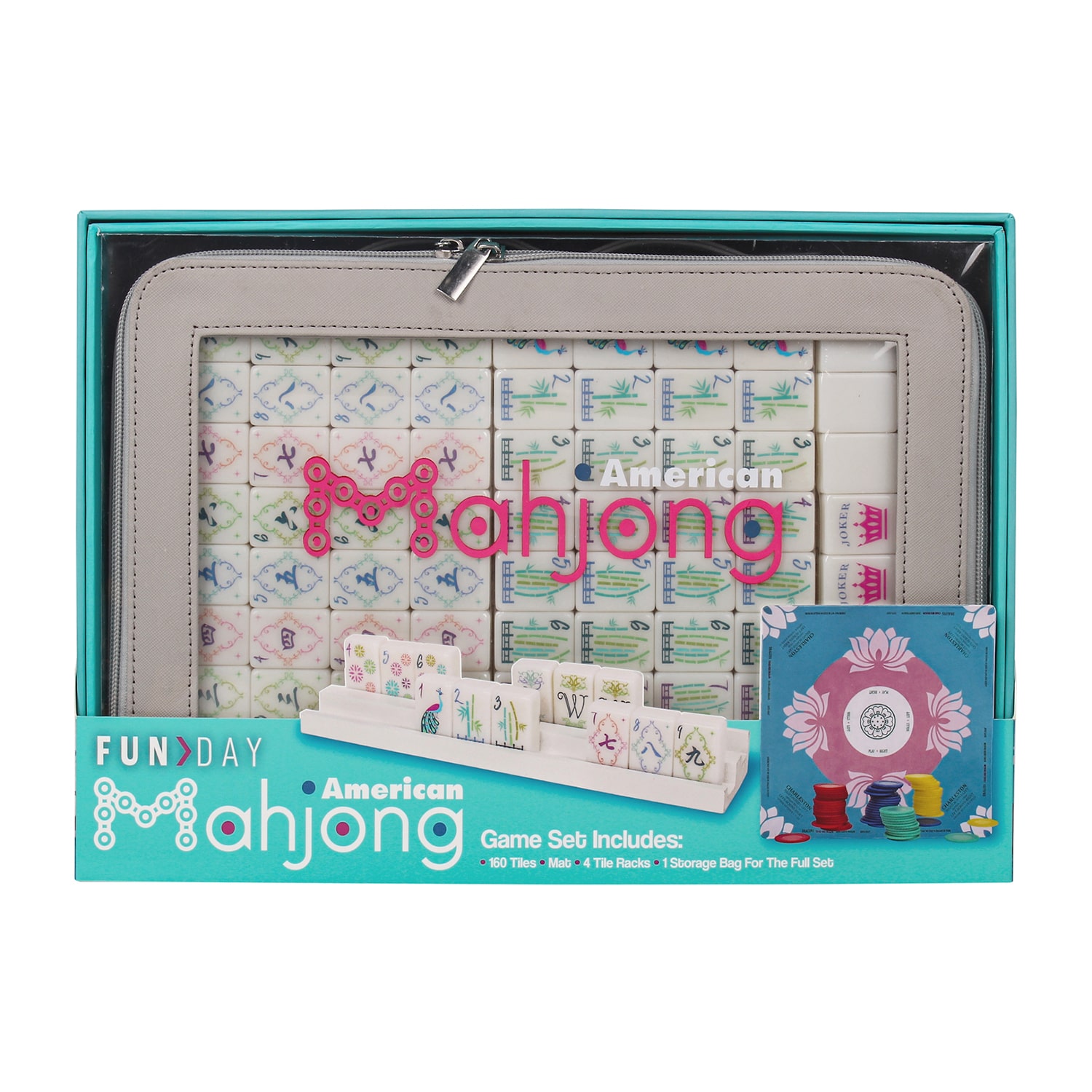 Merry Merry American Mahjong Set With 160 Tiles Table Game