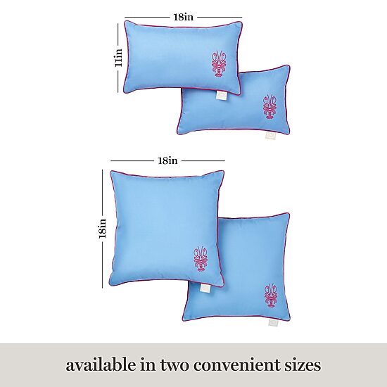 Martha Stewart Americana Embroidered 2-pc. Rectangular Throw Pillow