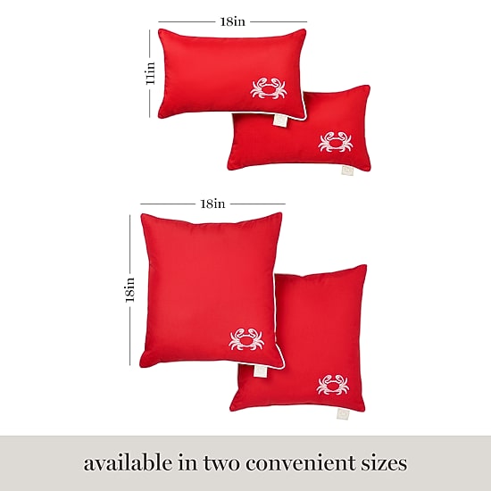 Martha Stewart Americana Embroidered 2-pc. Rectangular Throw Pillow