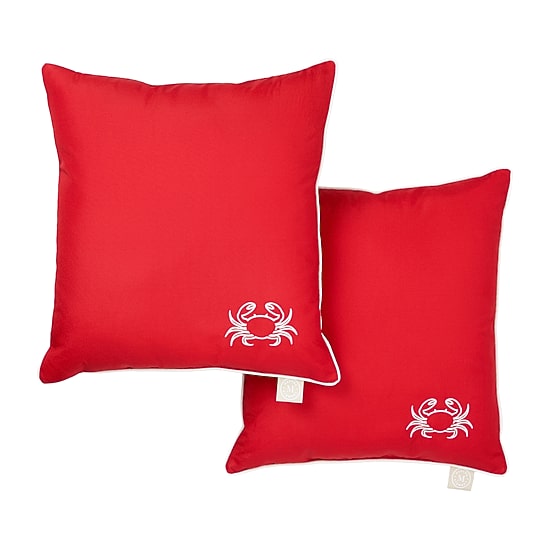 Martha Stewart Americana Embroidered 2-pc. Rectangular Throw Pillow