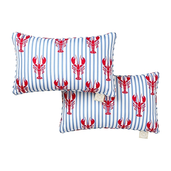 Martha Stewart Americana Lobster 2-pc. Rectangular Throw Pillow