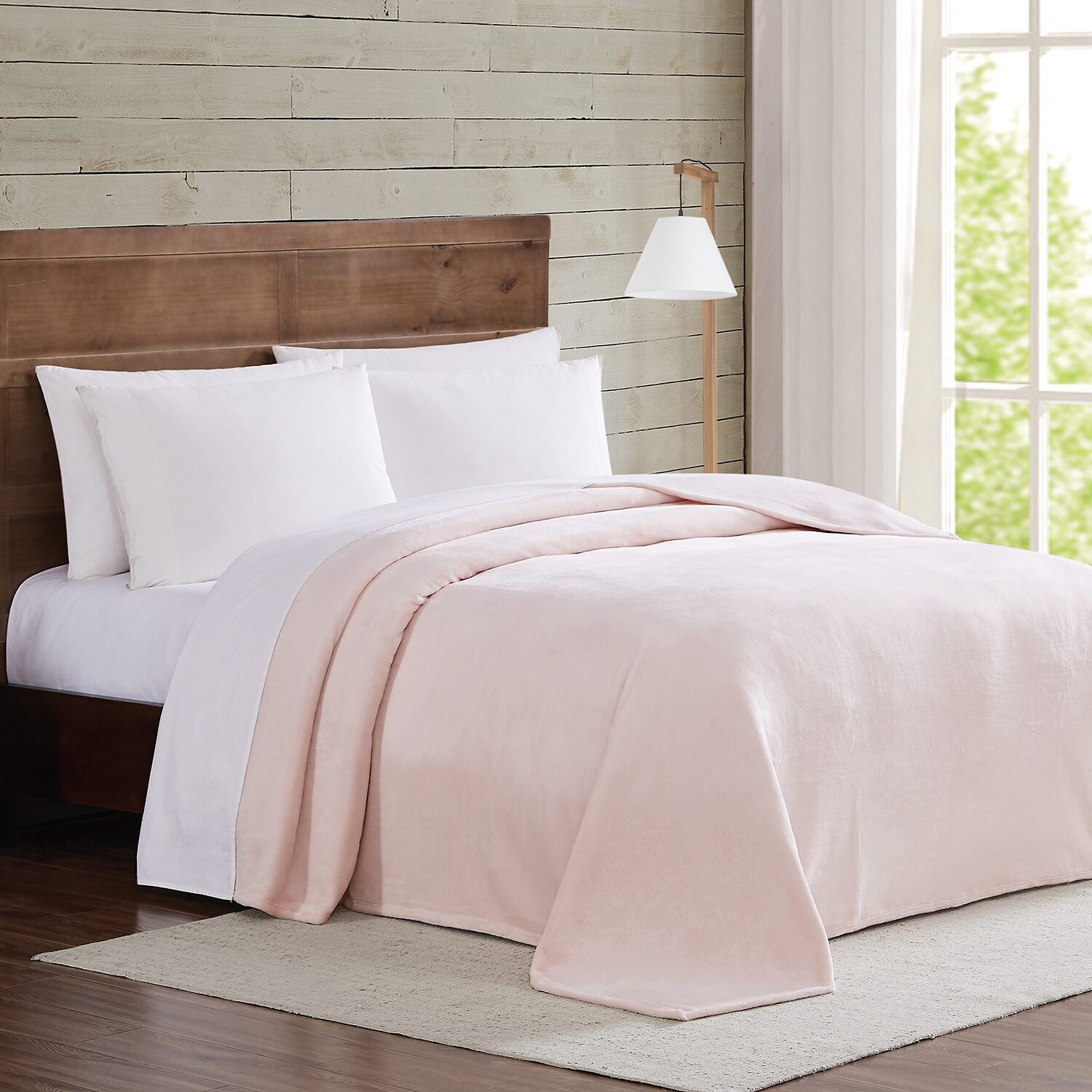 Truly Soft Solid Velvet Plush Throw