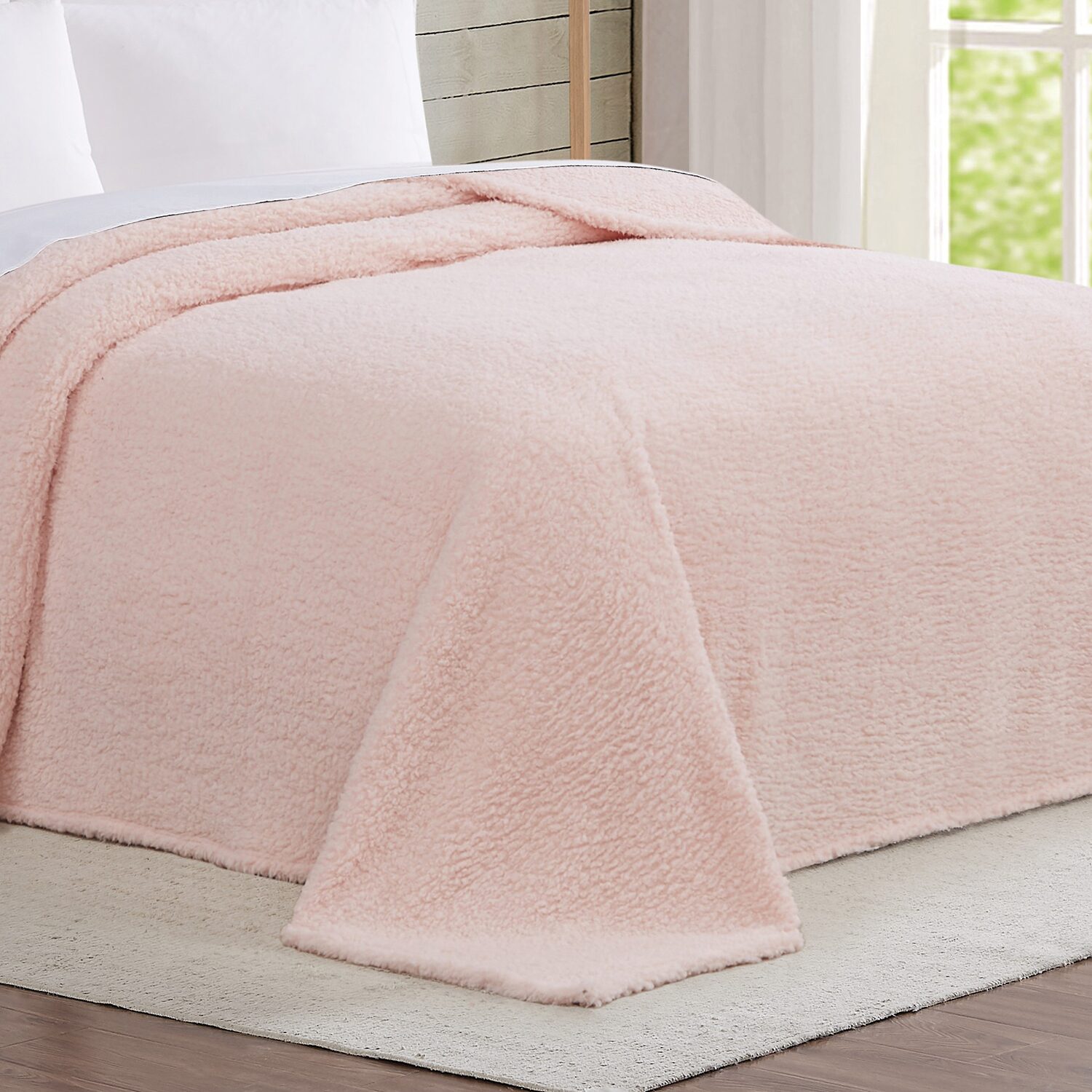 Brooklyn Loom Marshmallow Sherpa Throw