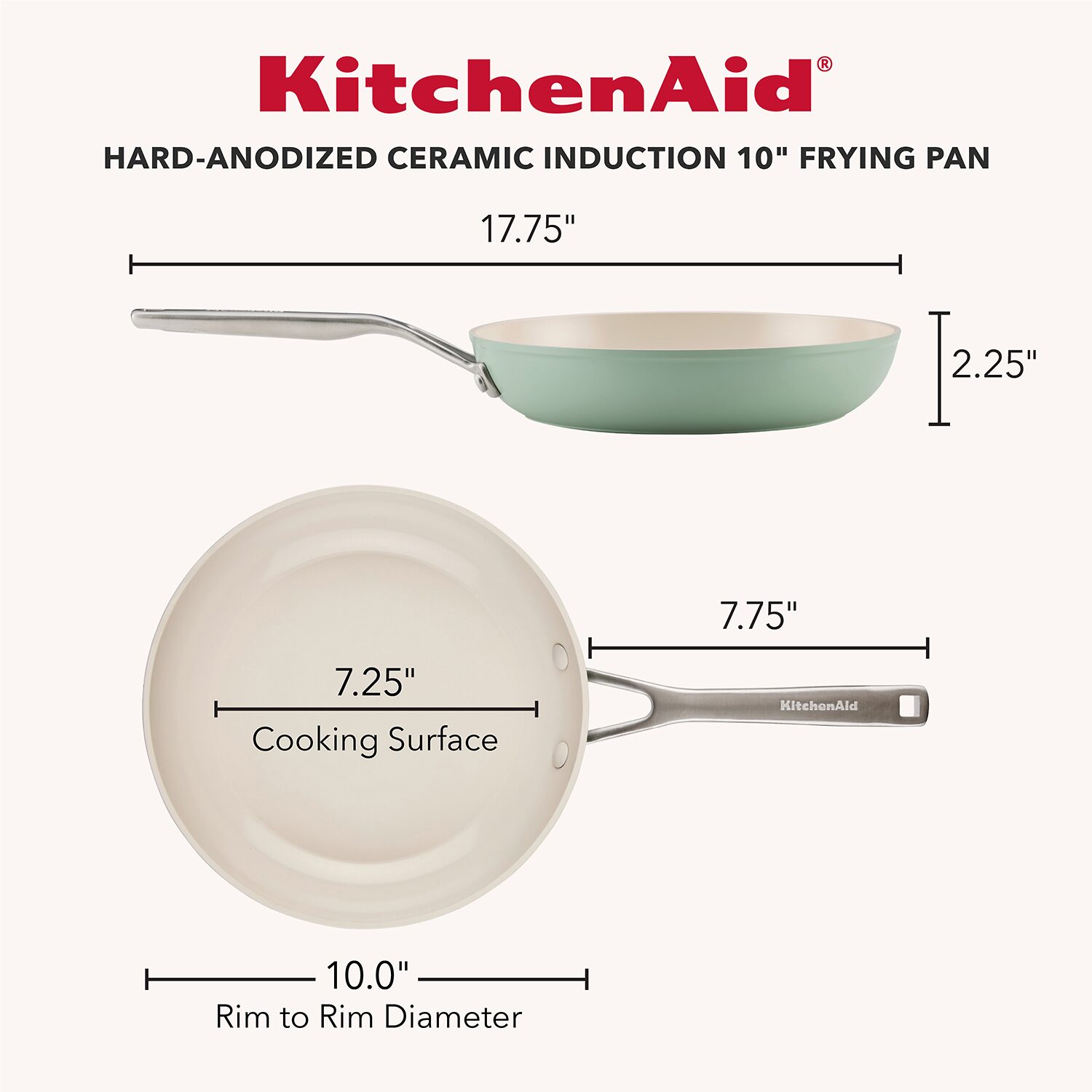 KitchenAid Hard Anodized 10" Frying Pan